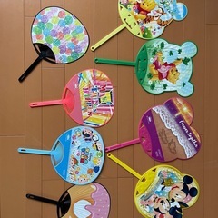 うちわ　8枚の画像