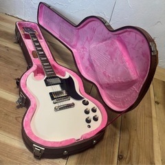 Gibson USA PU搭載Epiphone 1961 SG 白 純正ケース付 (Mori Shin