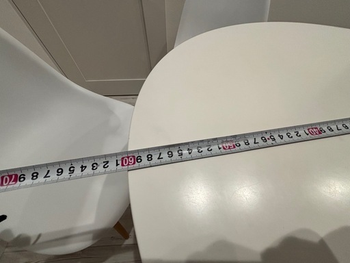 美品！　イームズチェア&テーブル 4点セット