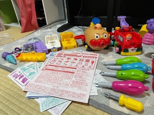 廃盤あり　アンパンマン ねじねじシリーズ　組み立て　5点セットまとめ売り