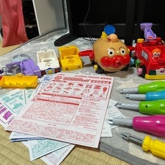 廃盤あり　アンパンマン ねじねじシリーズ　組み立て　5点セットまとめ売りの画像