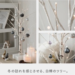 白樺ツリー　インテリアの画像