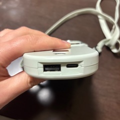 CICIBELLA ハンディファンネックストラップ付きの画像