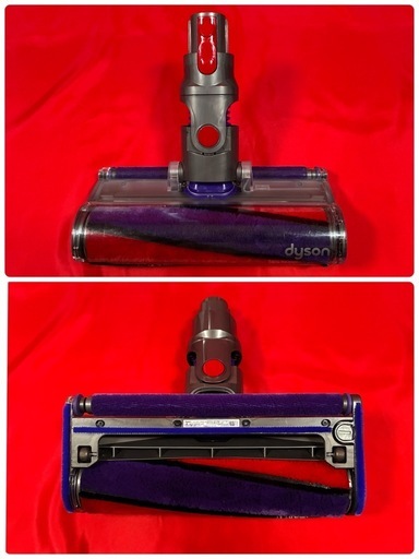 ダイソン②SV14V11absolutepro仕様　純正ドック　２タイプヘッド装備　純正限定色パイプ　LEDノズル 補強トリガー付