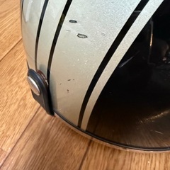 バイク用ヘルメット　半ヘル　中古品　　原付　　の画像