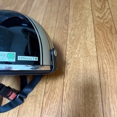 バイク用ヘルメット　半ヘル　中古品　　原付　　の画像