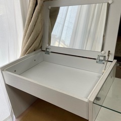 美品 ドレッサー鏡台　未使用自宅保管品の画像