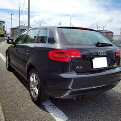アウディA3　1.4TFSI　H22　車検9/5　走行34000ｋ　社外ＨＤＤナビ＆フルセグＴＶ　カラーバックカメラ　ＥＴＣ　16ＡＷ　禁煙車の画像