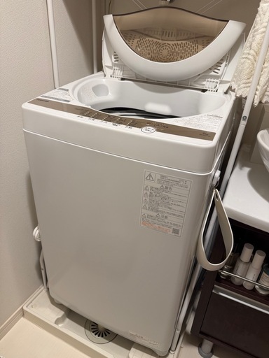 TOSHIBA 洗濯機 5kg 一人暮らしに◎