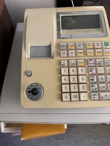 カシオ　レジスター　レジ