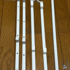 ●山崎実業●伸縮収納クローゼット2段ハンガー smart towerの画像