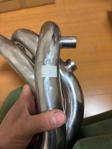 新古品 シルクロード ステンレス製 等長エキマニ EXエキマニ　ホンダ HONDA ビート beat EPP1 PP1