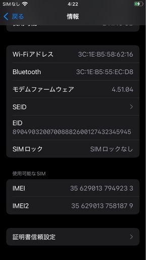 【大容量256GB】iPhone SE 第3世代 スターライト SIMフリー おまけ付