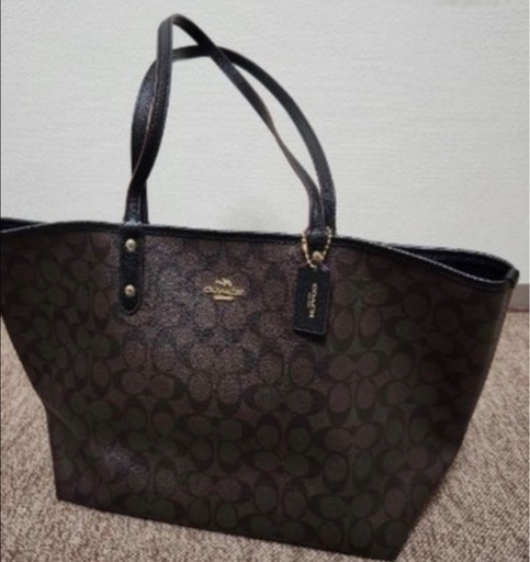 【決まりました】美品(使用2回)COACHバッグ