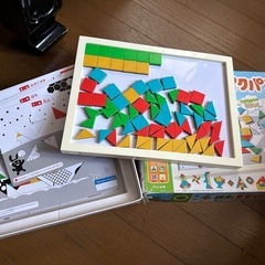 公文　図形モザイクパズルの画像