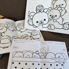 幼児用ドリル、ぬり絵、シールその他 10冊くらいの画像