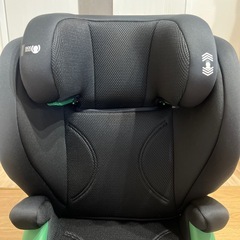 美品　Nebio ネビオ ジュニアシート ISOFIX取付　ブースター切替可能 リクライニング 2段階切替 3歳半から12歳頃まで R129適合の画像