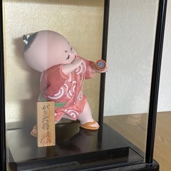 中古　博多人形　焼き物　陶器　の画像