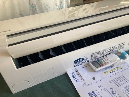 ③日立エアコン　標準取付け工事込み！6〜8畳