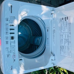 Hisense 2017年製 洗濯機 5.5kgの画像
