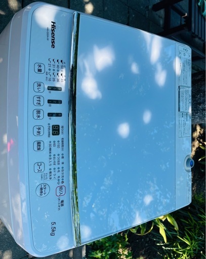 Hisense 2017年製 洗濯機 5.5kg