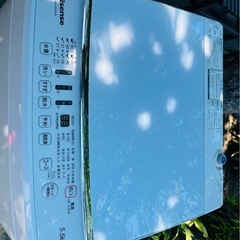 Hisense 2017年製 洗濯機 5.5kgの画像