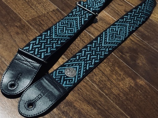 SILVER COIN straps TOCI [TO-SHI] シルバーコイン ギターストラップ