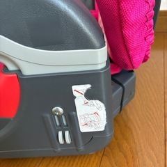 GRACO　グレコ ジュニアシート ハート　ピンク　チャイルドシートの画像