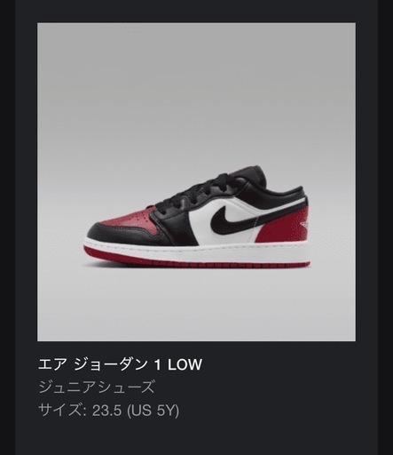【値下げ】AIR JORDAN 1 LOW