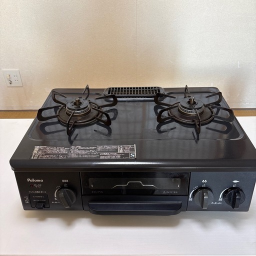 2口ガスコンロ(都市ガス用) (まえちゃん) 江坂のその他の中古 2口ガスコンロ(都市ガス用) (まえちゃん) 江坂のその他の中古