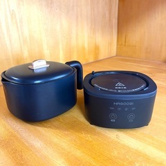 クッキングケトル　電気鍋　電気ケトル　アウトドア　キャンプにもの画像