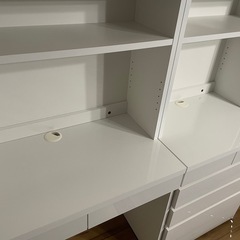 お引渡し先決定【美品】幅80cmデスクタイプ棚の画像
