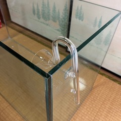水槽用　ガラスパイプ　の画像