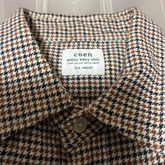 coen 長袖シャツの画像
