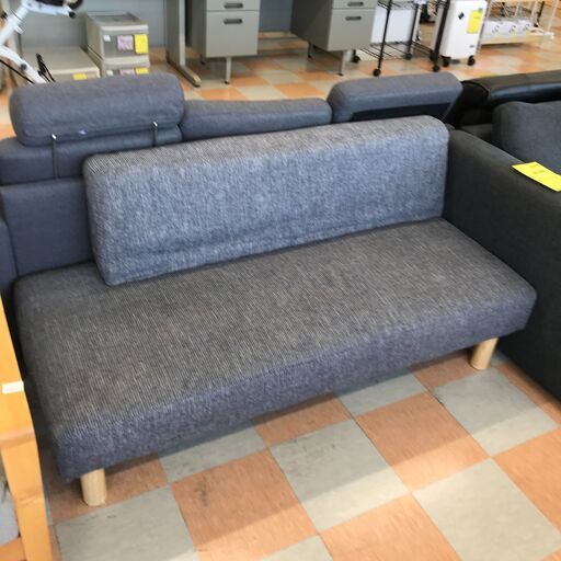 ★※当店アプリ会員様限定！ ジモティ限定価格 始めました！ ★【ｼﾞｬﾝｸﾞﾙｼﾞｬﾝｸﾞﾙ金沢店】 ソファー３人用　ｸﾞﾚｰ W(幅)155×D(奥行き)75×H(高さ)80cm ※クリーニング済み 家具＊家電のお店／【ｼﾞｬﾝｸﾞﾙｼﾞｬﾝｸﾞﾙ石川金沢店】ソファー2人用