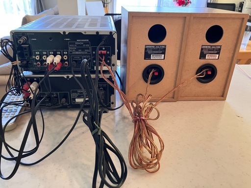 ミニコンポ、UD-M3E／DENON、  スピーカーシステム D-N500 ／ONKYO 