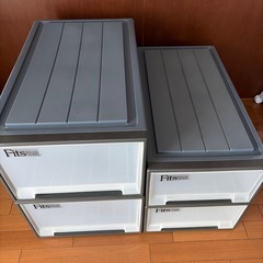 Fitsフィッツ 収納ケース　4個セット【お譲り済み】の画像