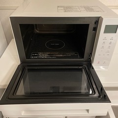 【動作良好】Panasonic オーブンレンジ NE-FS301-W 2022年製の画像