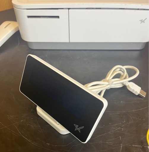 動確済み スター精密 mPOP POP10 WHT JP A006 エアレジ対応 Bluetooth プリンター内蔵型キャッシャー デ