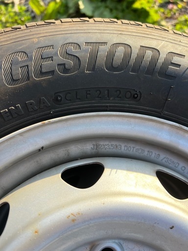 145/80r12  夏タイヤ　ブリヂストン　  ホイール付き