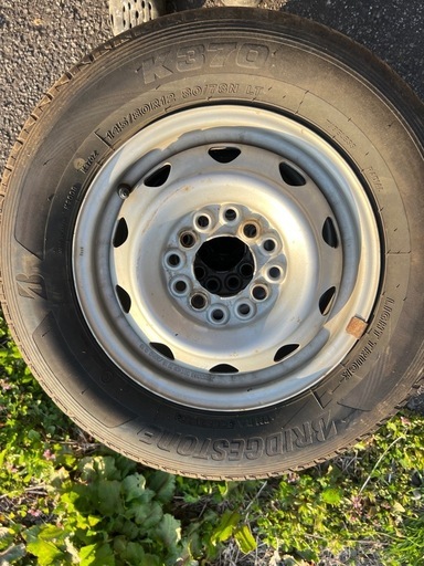 145/80r12  夏タイヤ　ブリヂストン　  ホイール付き