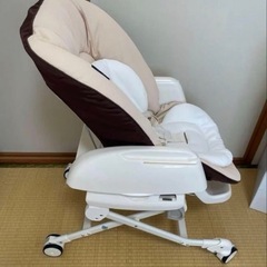 美品　ハイローチェア　手動　＋お食事シート2枚セットの画像