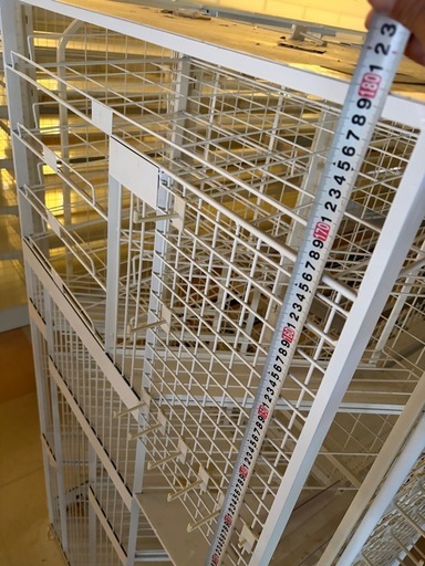 店舗什器　陳列棚　板収納　板材　紙収納　スチールラック　業務用