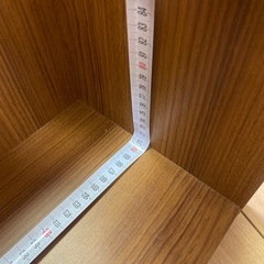 壁掛け棚 ウォールラック（幅77cm）木目調 壁面収納・飾り棚の画像