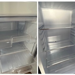 24年製レトロ冷蔵庫　アイリスオーヤマ130L　PRR-142D-Bの画像