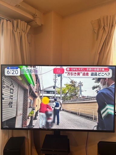 TCL55型テレビ4k　2022年購入