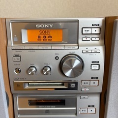 SONYミニコンポの画像