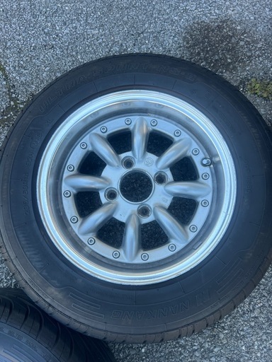 RSワタナベ ナンカンタイヤ エイトスポーク 205/60R14 2本セット6.5J 旧車