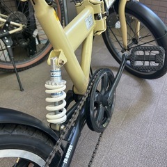 折りたたみ自転車の画像