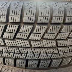 155/65r14スタッドレスタイヤ39週2024年製とアルミホイール4本の画像